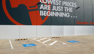 preformed thermoplastic linemarking services