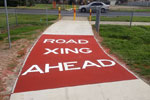 OmniGrip CST bicycle path coloured surface treatment