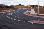 line marking housing estates