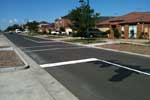 line marking school crossings